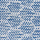 Schumacher Abaco Paperweave Blue Wallpaper