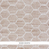 Schumacher Abaco Linen Paperweave Natural Wallpaper