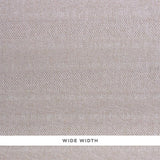 Schumacher Oxnard Paperweave Ivory Wallpaper