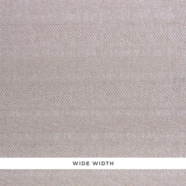 Schumacher Oxnard Paperweave Ivory Wallpaper