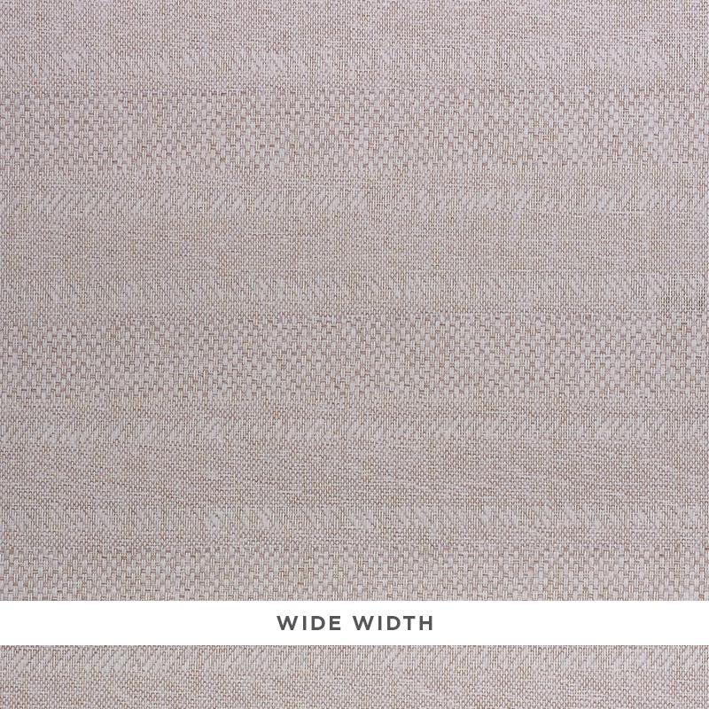 Schumacher Oxnard Paperweave Ivory Wallpaper