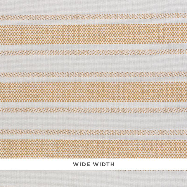 Schumacher Oxnard Paperweave Yellow Wallpaper