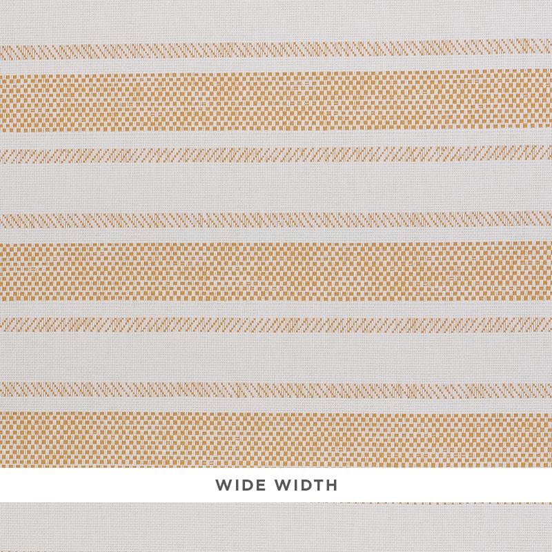 Schumacher Oxnard Paperweave Yellow Wallpaper