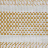 Schumacher Oxnard Paperweave Yellow Wallpaper