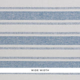 Schumacher Oxnard Paperweave Blue Wallpaper