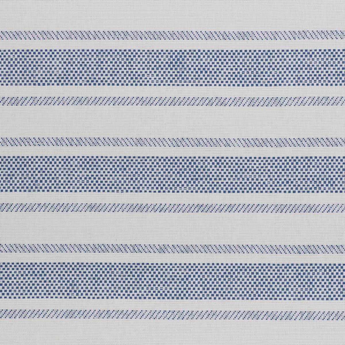 Schumacher Oxnard Paperweave Blue Wallpaper
