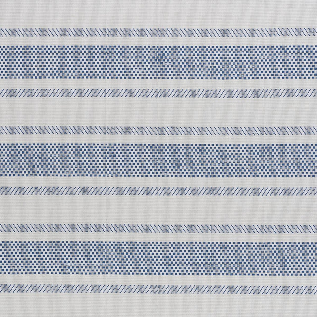 Schumacher Oxnard Paperweave Blue Wallpaper