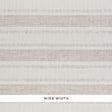 Schumacher Oxnard Linen Paperweave Natural Wallpaper