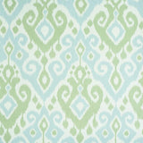 Schumacher Dedra Damask Mineral & Leaf Wallpaper