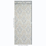 Schumacher Dedra Damask Sand & Grey Wallpaper