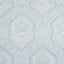 Schumacher Villandry Damask Print Blue Wallpaper