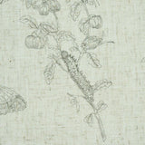 Schumacher Baudin Butterfly Linen Black Wallpaper