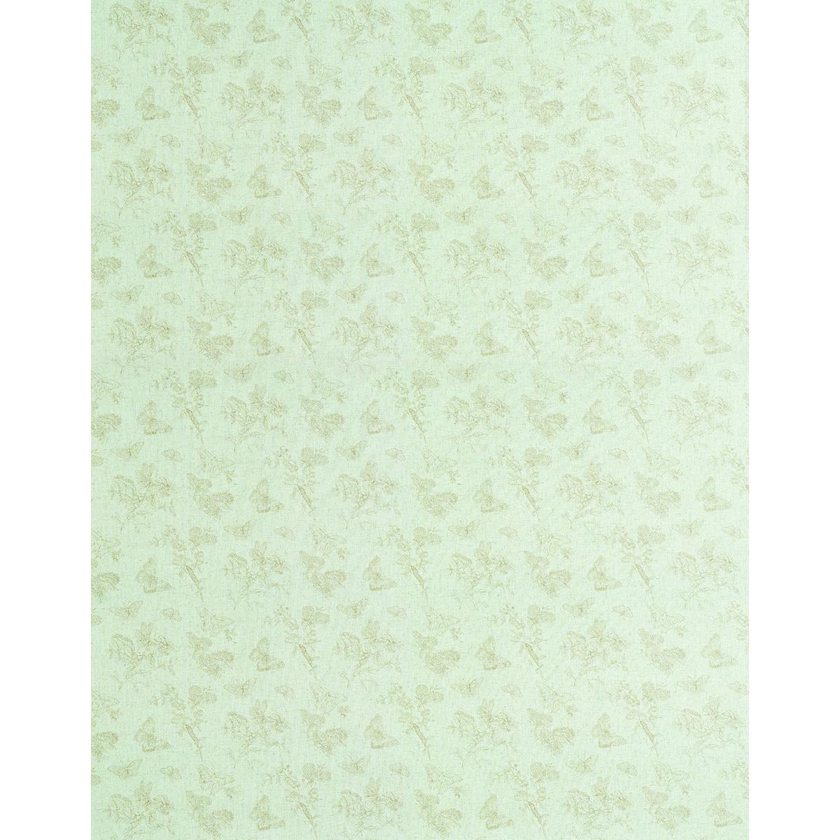 Schumacher Baudin Butterfly Linen Natural Wallpaper