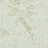 Schumacher Baudin Butterfly Linen Natural Wallpaper