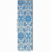 Schumacher Magic Mountain Dragon Porcelain Wallpaper