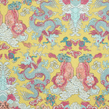 Schumacher Magic Mountain Dragon Yellow Wallpaper