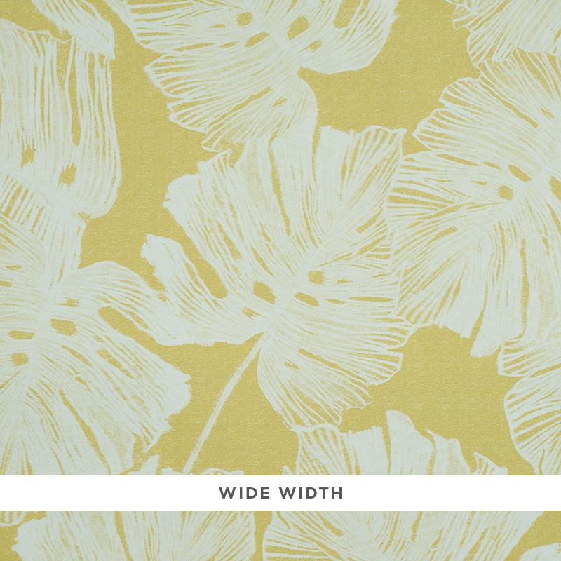 Schumacher Del Coco Yellow Wallpaper