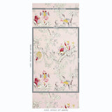 Schumacher Chinoiserie Moderne Pink Wallpaper