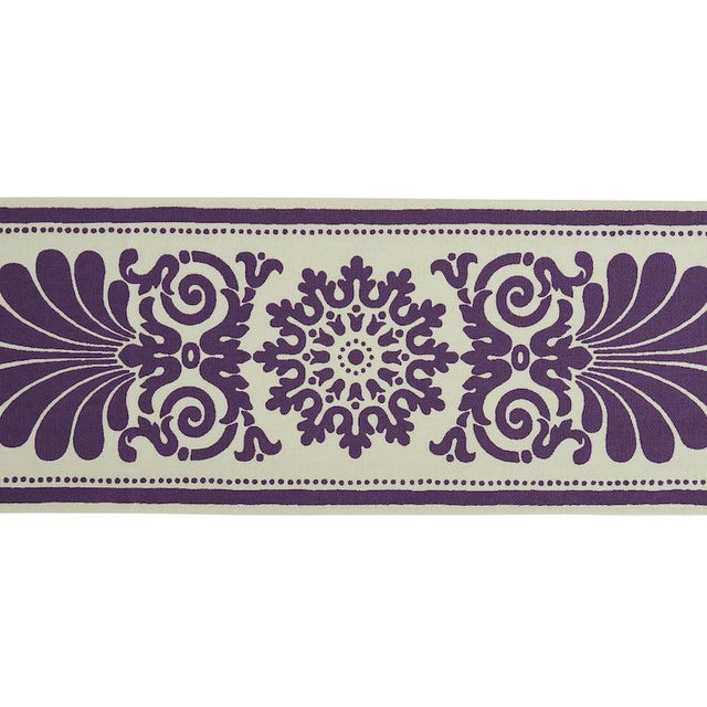 Schumacher Aubergine Yvonne Tape