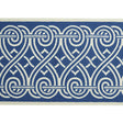 Schumacher Suzette Tape Navy Trim