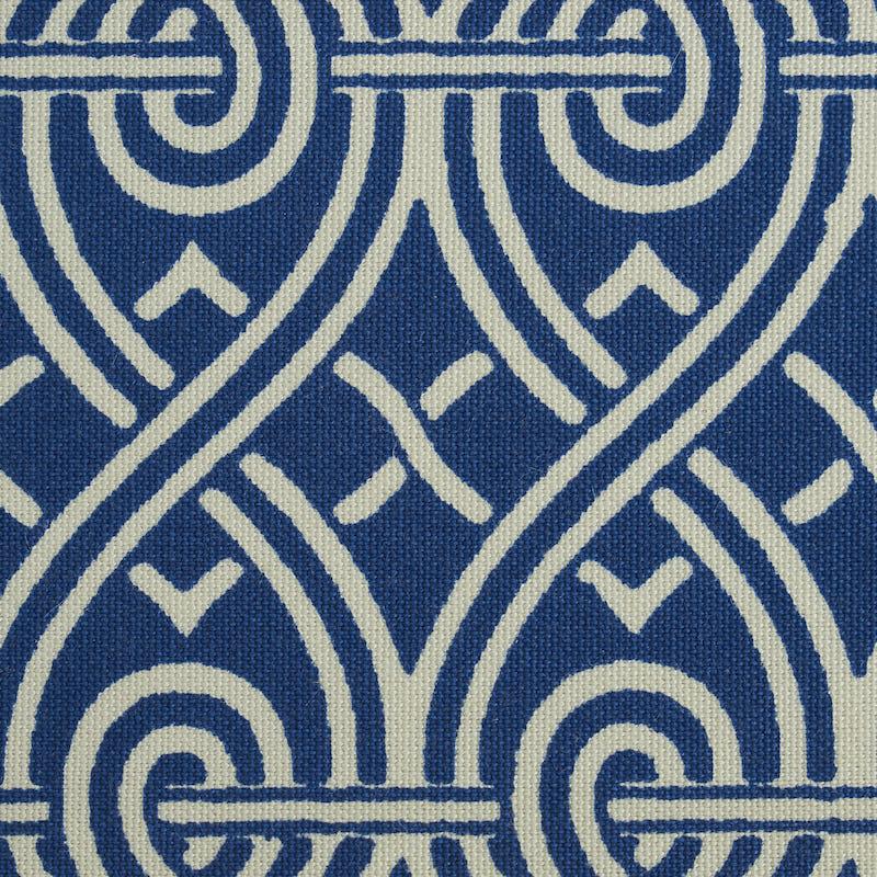 Schumacher Suzette Tape Navy Trim