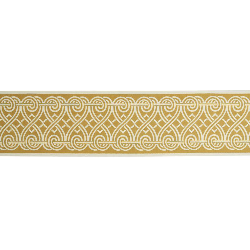 Schumacher Suzette Tape Gold Trim