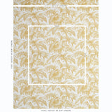 Schumacher Toile Tropique Gold Fabric