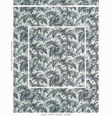 Schumacher Toile Tropique Black Fabric