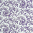 Schumacher Toile Tropique Purple Fabric
