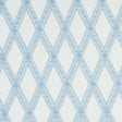 Schumacher Les Losanges Toile Sky Fabric