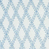 Schumacher Les Losanges Toile Sky Fabric