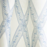 Schumacher Les Losanges Toile Sky Fabric