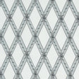 Schumacher Les Losanges Toile Carbon Fabric