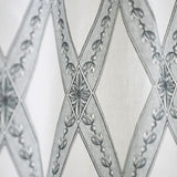 Schumacher Les Losanges Toile Carbon Fabric