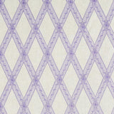 Schumacher Les Losanges Toile Iris Fabric