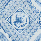 Schumacher Les Scenes Contemporaines Blue Fabric