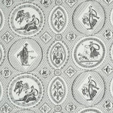 Schumacher Les Scenes Contemporaines Black Fabric