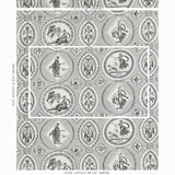 Schumacher Les Scenes Contemporaines Black Fabric