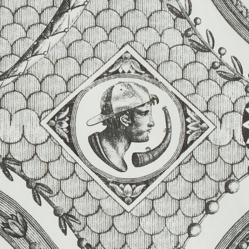 Schumacher Les Scenes Contemporaines Black Fabric