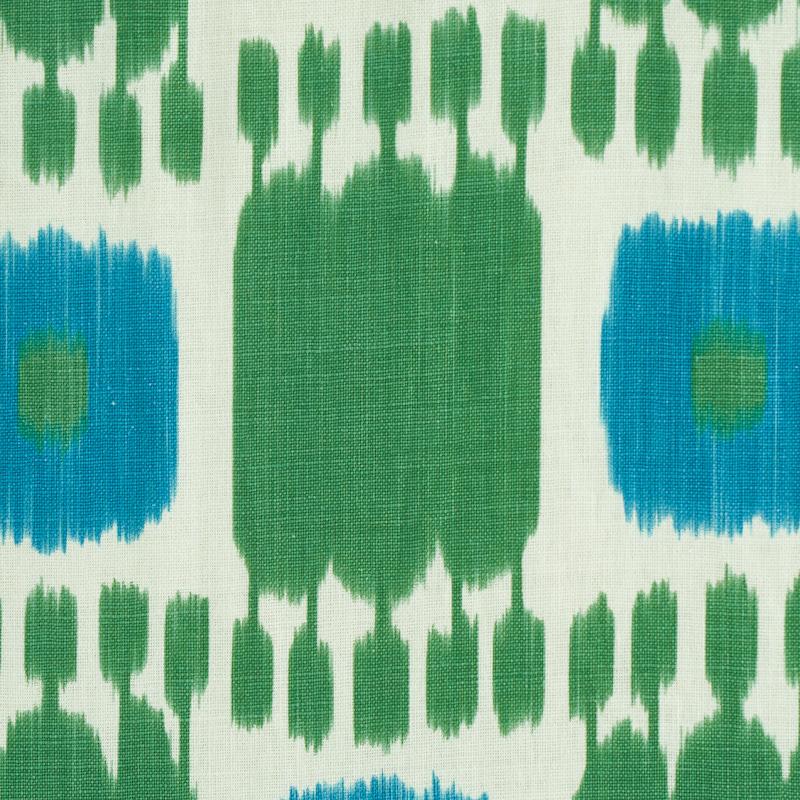 Schumacher Kandira Peacock Fabric