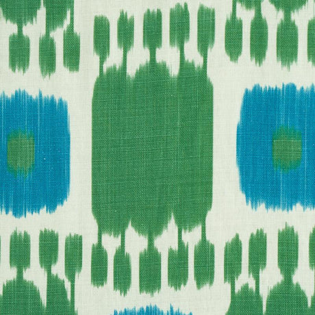 Schumacher Kandira Peacock Fabric