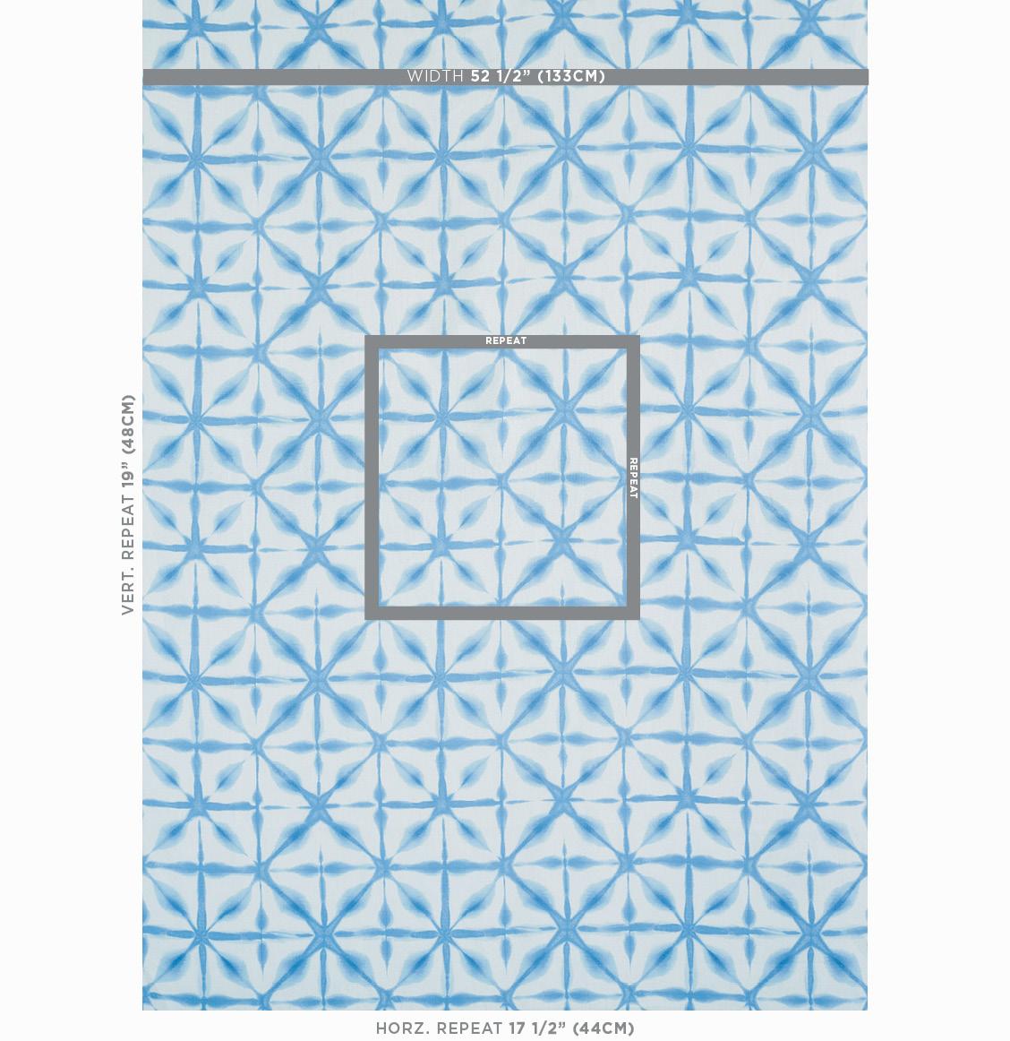 Schumacher Andromeda Linen Sky Fabric