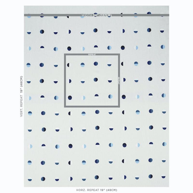 Schumacher Joshua Tree Blue Moons Fabric