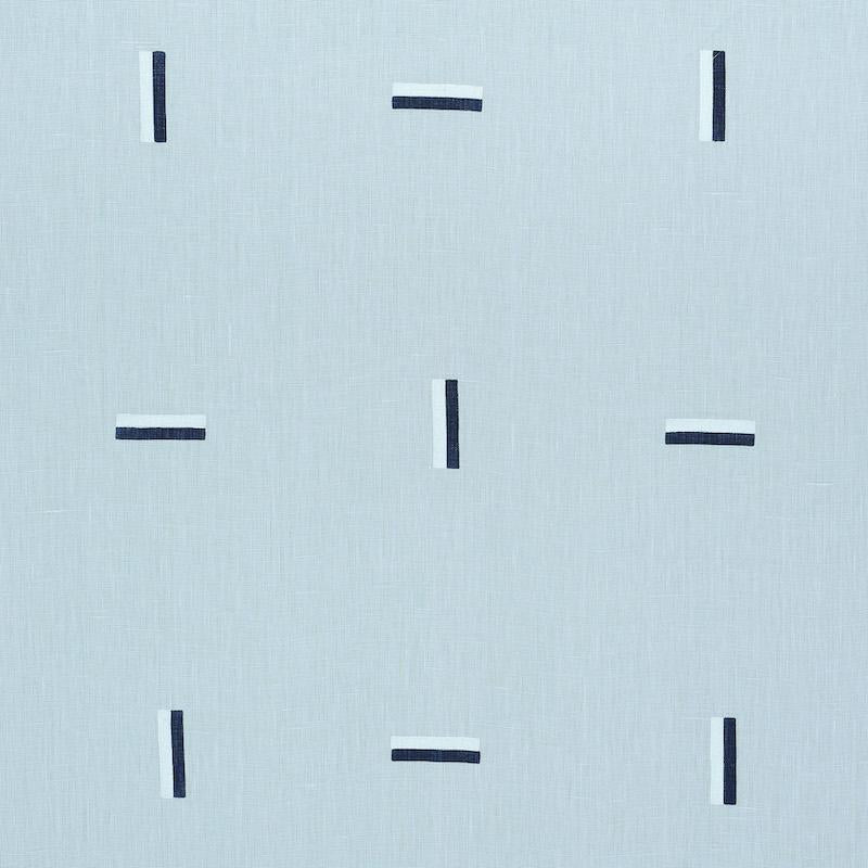 Schumacher Icehouse Sky Fabric