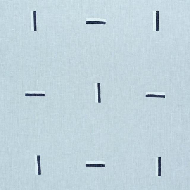 Schumacher Icehouse Sky Fabric