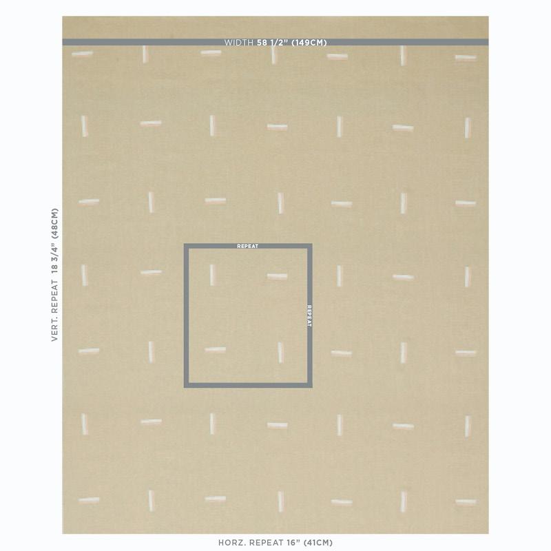 Schumacher Icehouse Sand Fabric