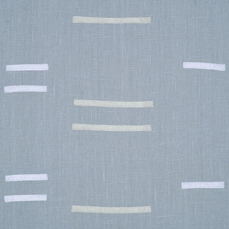 Schumacher Oaxaca Steel Fabric