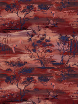 Scalamandre Sagimai Brick Wallpaper