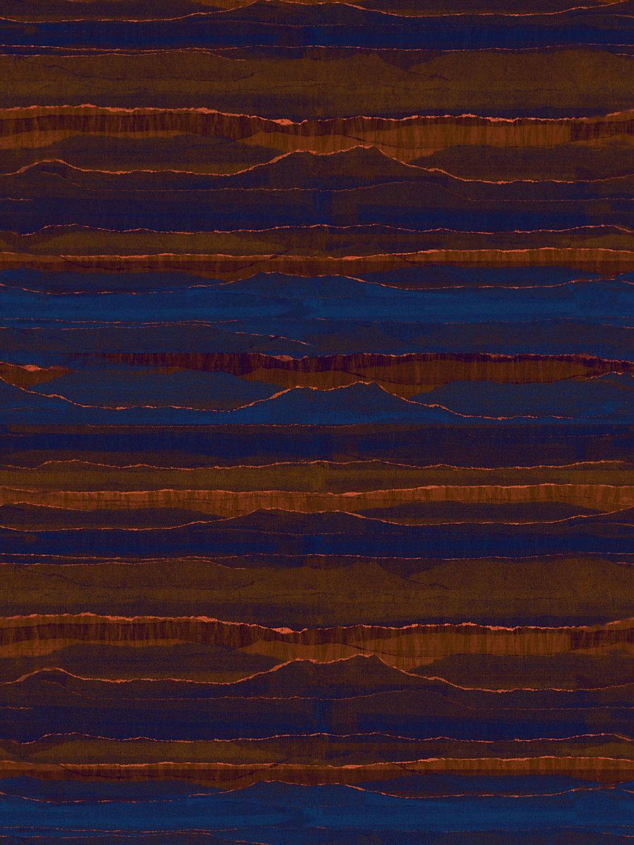 Scalamandre Hida Blue Agate Wallpaper