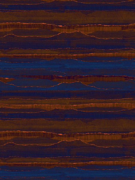 Scalamandre Hida Blue Agate Wallpaper
